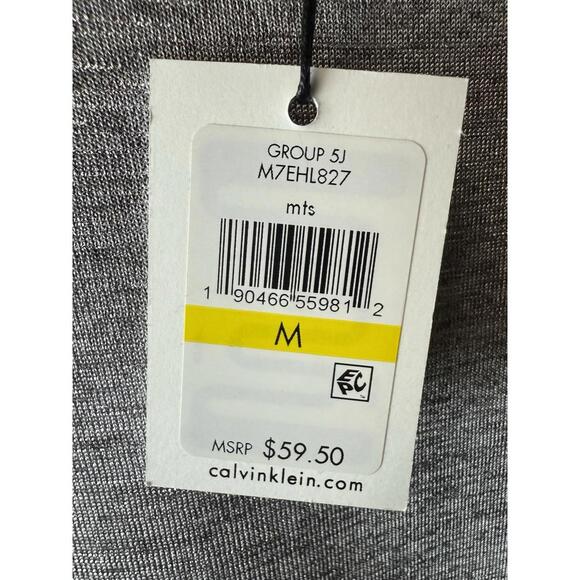 Calvin Klein metallic top cut out arms  NWT MRSP $59.50 Medium - Picture 6 of 10